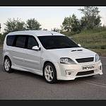 Крылья передние стандартные (стекловолокно) LADA Largus (2 штуки)