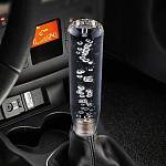 Ручка КПП универсальная JDM style белая L-150 мм