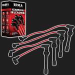 Провода высоковольтные TESLA SILICONE INDUCTIVE для а/м  ВАЗ 2108-21099, 2110-2112, 2113-2115 /инжектор 16V/ (комплект)