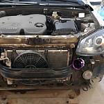 Заборник холодного воздуха гибкий RACING Air Intake D=76 мм чёрный
