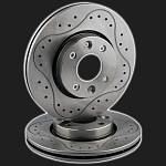 Диски переднего тормоза LGR R14 вентилируемый SPORT EXTREME LADA Largus, Vesta, X-Ray (2 штуки)