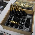 Гайки колёсные стальные с наконечниками /пули/ М12х1,25 Blox Bullet style (20 штук)