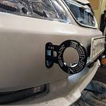 Крюк буксировочный универсальный BENEN style (прямой) чёрный