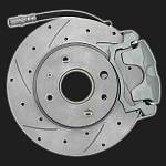 Диски переднего тормоза АТС R13 вентилируемые SPORT ВАЗ 2110 (2 штуки)