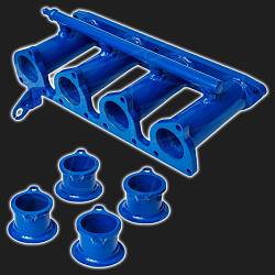 Коллектор GTS для 4-х дроссельной системы впуска (Toyota Levin Silver Top) горизонтальный ВАЗ 16V Коллектор GTS для 4-х дроссельной системы впуска (Toyota Levin Silver Top) горизонтальный ВАЗ 16V