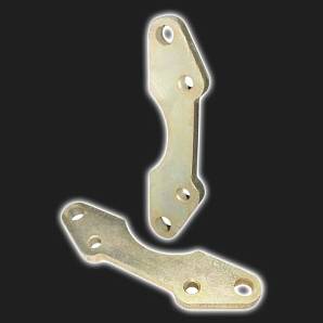 Переходники под суппорт ГАЗ 3302 (диск R15) на переднюю ось ВАЗ 2108-21099, 2110-2112, 2113-2115, Калина, Приора, Гранта (2 штуки)