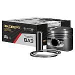 Поршни Мотордеталь Эксперт ВАЗ 2112, 21124 16V d82,0 мм (4 штуки с кольцами и пальцами)