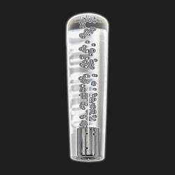 Ручка КПП универсальная JDM style белая L-150 мм