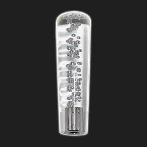 Ручка КПП универсальная JDM style белая L-150 мм