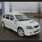 Крылья передние стандартные (стекловолокно) LADA Largus (2 штуки)