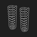 Пружины задней подвески AUTOPRODUCT DRIVE с занижением 50 мм ВАЗ 2108-21099, 2110-2112, 2113-2115, Калина, Приора, Гранта (2 штуки)