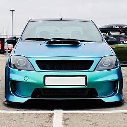 Воздухозаборник на капот DM Style LADA Largus, RENAULT Logan