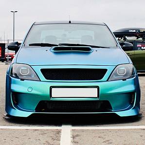 Воздухозаборник на капот DM Style LADA Largus, RENAULT Logan