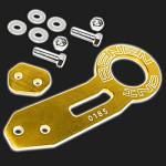 Крюк буксировочный универсальный BENEN style (угловой) золотой