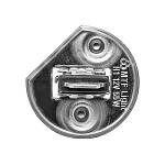 Лампа галогенная  H1 MTF Light VANADIUM 55W (2 штуки)