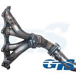 Коллектор выпускной 4-1 с гофрой GTS (⌀38) HYUNDAI Solaris I, KIA Rio III