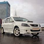 Крылья передние стандартные (стекловолокно) LADA Largus (2 штуки)