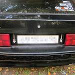 Замки багажника универсальные SPARCO Style серебристые (комплект)