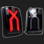 Фонари задние светодиодные X-style чёрные/тонированные ВАЗ 21213-2131 /Нива/, LADA 4x4 Urban, LADA Niva Legend (2 штуки) Фонари задние светодиодные X-style чёрные/тонированные ВАЗ 21213-2131 /Нива/, LADA 4x4 Urban, LADA Niva Legend (2 штуки)