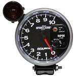 Прибор Auto Meter style тахометр /125 мм/, внешняя вспышка, белая подсветка, на подставке, 0-10000 RPM