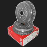 Барабан тормозной BREMBO чугунный ВАЗ 2108-21099, 2110-2112, 2113-2115, Калина, Приора, Гранта (2 штуки)