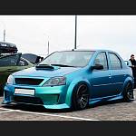 Воздухозаборник на капот DM Style LADA Largus, RENAULT Logan