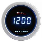Прибор DEPO (D Racing) /52 мм/ (цифровой) температуры выхлопных газов, тонированное стекло