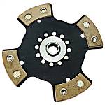 Диск сцепления ведомый /керамика/ 4-лепестковый без демпфера ВАЗ 21214, 2131 (Нива с 2009 г.в.), LADA Niva Legend, Chevrolet NIVA, LADA Niva Travel