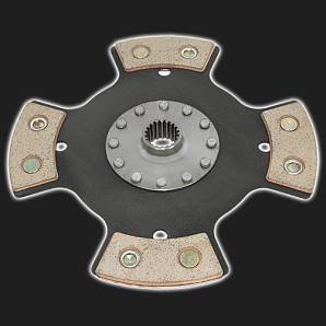Диск сцепления ведомый /керамика/ 4-лепестковый без демпфера ВАЗ 21214, 2131 (Нива с 2009 г.в.), LADA Niva Legend, Chevrolet NIVA, LADA Niva Travel