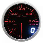 Прибор DEPO (D Racing) /52 мм/ BLED давления топлива, тонированное стекло