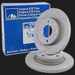 Диски переднего тормоза ATE POWER DISC для а/м ВАЗ 2108-21099, 2113-2115 (2 штуки)