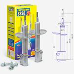 Стойки передней подвески газомасляные SS20 Шоссе LADA Largus Cross (2 штуки) Стойки передней подвески газомасляные SS20 Шоссе LADA Largus Cross (2 штуки)