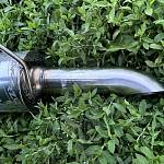 Глушитель прямоточный RZVS (51 мм) тихий, нержавейка /без насадки/ ВАЗ 2113, 2114