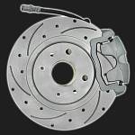 Диски переднего тормоза АТС R14 вентилируемые SPORT ВАЗ 2112 (2 штуки)