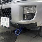 Крюк буксировочный универсальный BENEN style (угловой) чёрный