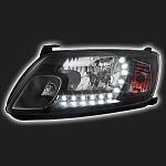 Фары SKV чёрные, дневные ходовые огни ВАЗ 2190, 2191 /Лада-Гранта/ (2 штуки) Фары SKV чёрные, дневные ходовые огни ВАЗ 2190, 2191 /Лада-Гранта/ (2 штуки)