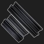 Накладки на пороги в дверные проёмы (АБС-пластик) ВАЗ Калина, Гранта /тип 1/ (4 штуки) Накладки на пороги в дверные проёмы (АБС-пластик) ВАЗ Калина, Гранта /тип 1/ (4 штуки)