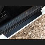 Накладки на пороги в дверные проёмы (АБС-пластик) ВАЗ Калина, Гранта /тип 1/ (4 штуки) Накладки на пороги в дверные проёмы (АБС-пластик) ВАЗ Калина, Гранта /тип 1/ (4 штуки)