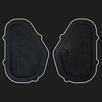 Заглушки проёмов рулевых тяг CS-20 для а/м ВАЗ Калина, Гранта (2 штуки) Заглушки проёмов рулевых тяг CS-20 для а/м ВАЗ Калина, Гранта (2 штуки)