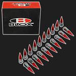 Гайки колёсные стальные с наконечниками /пики/ М12х1,25 Blox style (20 штук) Гайки колёсные стальные с наконечниками /пики/ М12х1,25 Blox style (20 штук)