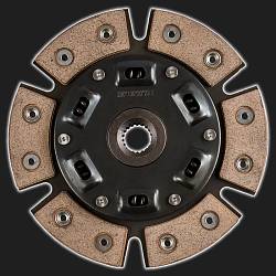 Диск сцепления ведомый /керамика/ 6-лепестковый с демпфером ВАЗ 2110-2112, Калина 16V, Приора, Гранта, Веста 1.6L, Икс-Рей 1.6L, 2101-2107, Нива