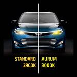 Лампа галогенная  H7 MTF Light AURUM 3000K 55W (2 штуки)