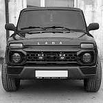 Бампер передний URBAN (АБС-пластик) LADA 4x4 /Нива/