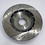 Диски переднего тормоза TORNADO R15 вентилируемые SPORT ВАЗ 11186 (2 штуки)