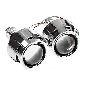 Модуль ближнего и дальнего света /46 мм/, би-линза, ксенон H1 (2 штуки)