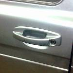 Комплект наружных ручек дверей ТЮН-АВТО ВАЗ 21214 /Нива/ неокрашенные, чёрные (2 штуки)