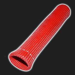 Термочехол для высоковольтных проводов 20 мм х 150 мм красный