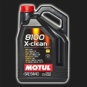 Масло моторное MOTUL 8100 X-clean 5W-40 (5 л)