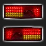 Фонари задние светодиодные OSVAR Style красные/тонированные ВАЗ 2108, 2109, 21099, 2113, 2114 (2 штуки)