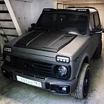 Фары противотуманные светодиодные, 3 линзы (1 режим) LADA Vesta, X-Ray, Granta FL, 4x4 Urban (2 штуки)